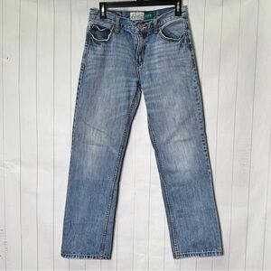 Aeropostale Y2K 100% Cotton Essex Straight Leg Jeans Light Denim Pants Men 28/30